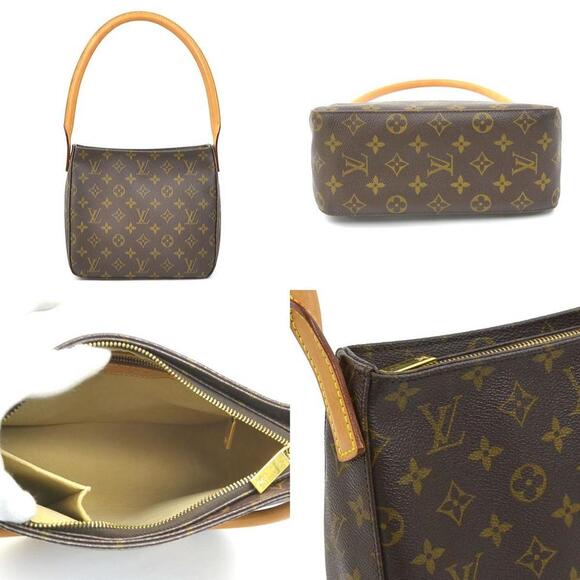 LOUIS VUITTON Brown Monogram Shoulder Bag - Picture 3 of 5